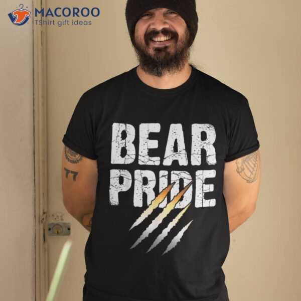 Bear Flag, Claw Marks, Gay Pride, Community Shirt