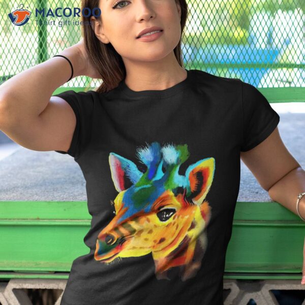 Beautiful Giraffe Looking In Your Eyes Shirt