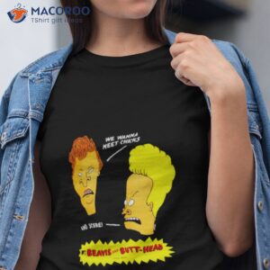 beavis and butt head we wanna meet chicks and score shirt tshirt