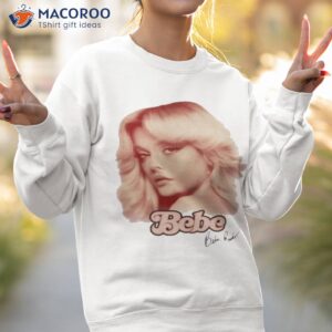 bebe rexha bebe signature portrait shirt sweatshirt 2