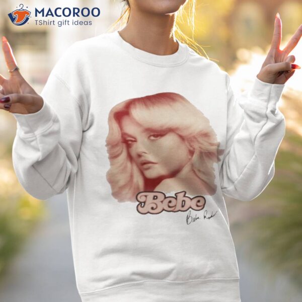 Bebe Rexha Bebe Signature Portraishirt