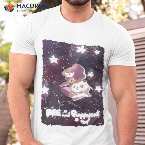 Bee And Puppycat Space Flowers Poster Mineral Wash Shirt