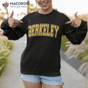 berkeley california ca varsity style amber text shirt sweatshirt 1