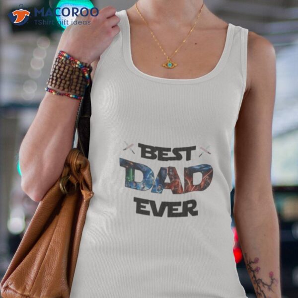 Best Dad Ever Superhero Daddy Shirt