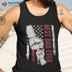 best dad ever us american flag fathers day shirt tank top 3