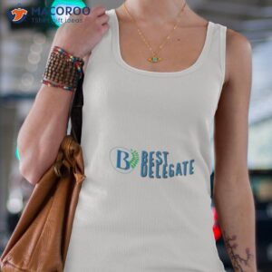 best delegate baruch college shirt tank top 4