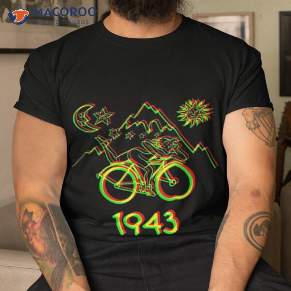 Bicycle Day 1943 Lsd Acid Hofmann Trip Shirt