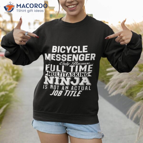 Bicycle Messenger Shirt