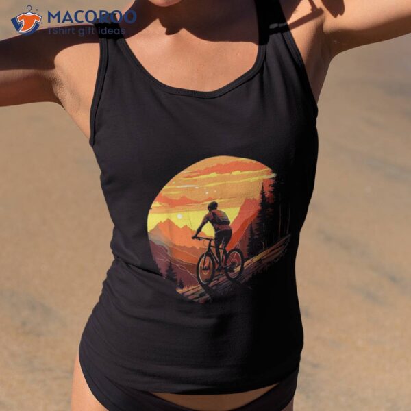 Bicycle Motif, Mountain Bike, Motif Shirt