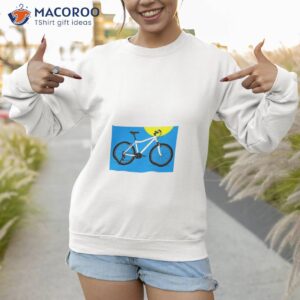 bicycle shirt sweatshirt