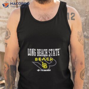 big west long beach state beach shirt tank top