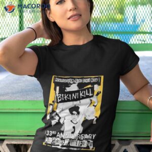 bikini kill 33rd anniversary all girls to the front shirt tshirt 1