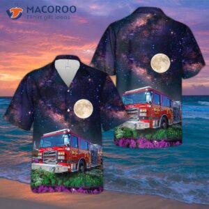 Biloxi, Mississippi Fire Departt Hawaiian Shirt