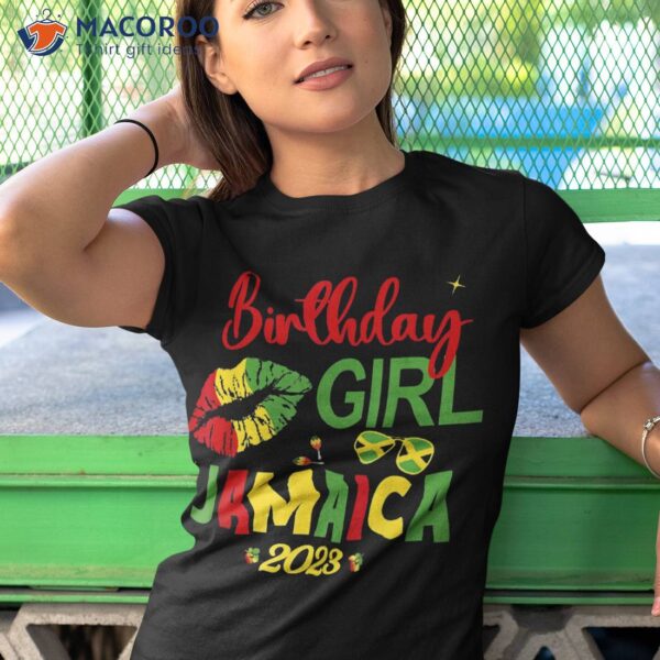 Birthday Jamaica Girl 30th 50th Party Outfit Matching 2023 Shirt