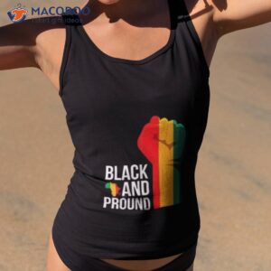 black and proud juneteenth independence day shirt tank top 2