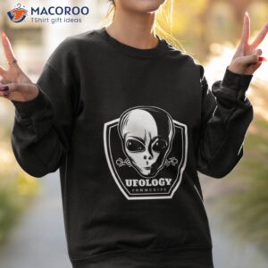 black and white design ufology shirt sweatshirt 2
