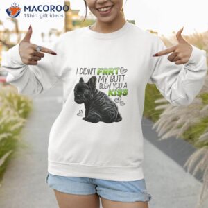 black french bulldog t shirt sweatshirt 1