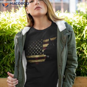 black german shepherd shirt american flag 4th july gsd dog tshirt 4