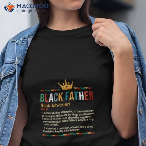 Black Lives Black Lives Matter For Cool Father Shirt