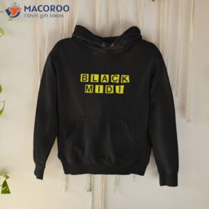 black midi waffle house shirt 2 hoodie