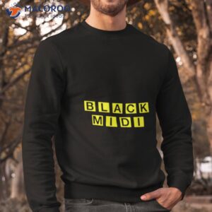 black midi waffle house shirt 2 sweatshirt