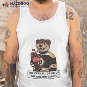 blades the bruin the official drink of the boston bruins shirt tank top