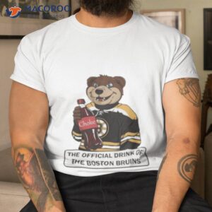 blades the bruin the official drink of the boston bruins shirt tshirt