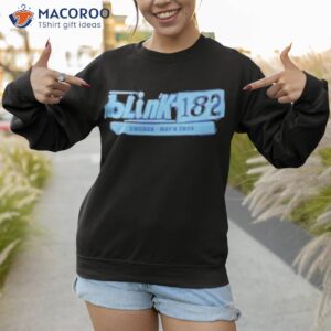 blink 182 may 6 2023 chicago bunny shirt sweatshirt 1