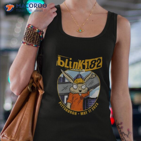 Blink 182 Pittsburgh May 17 2023 Men’s Shirt