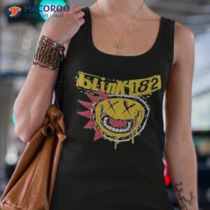 blink 182 tour punk smiley shirt tank top 4