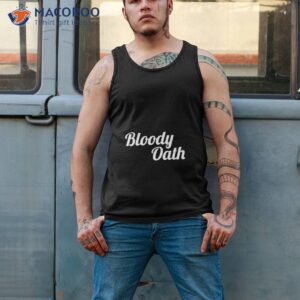 bloody oath aussie slang shirt tank top 2