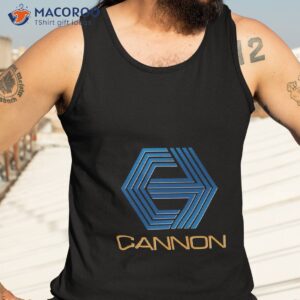 blue cannon unisex t shirt tank top 3