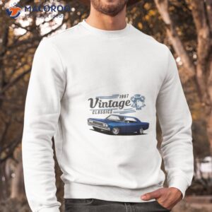 blue chevelle car 1967 vintage classic shirt sweatshirt