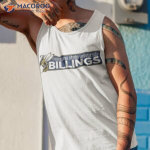 blue logo montana state billings yellowjackets shirt tank top 1