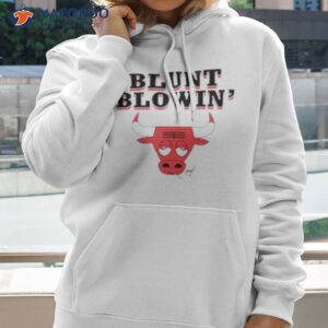 blunt blowin bulls shirt hoodie 2