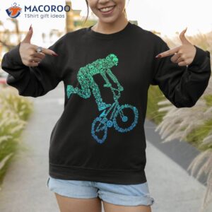 bmx rider bike bicycle stunt racing kids boys shirt sweatshirt 1