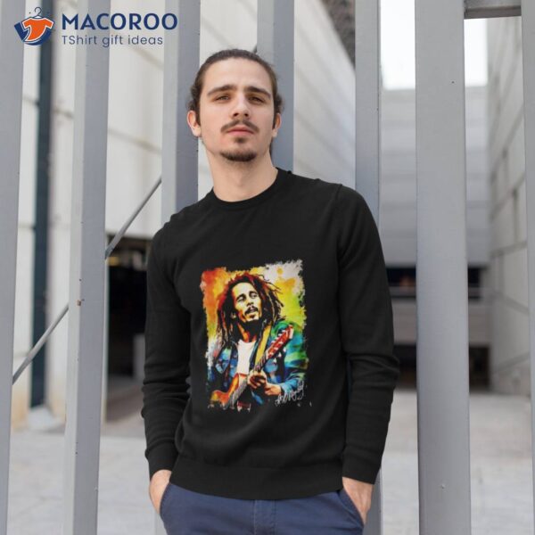 Bob Marley Love And Rock Signature Shirt