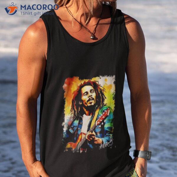 Bob Marley Love And Rock Signature Shirt