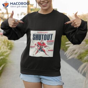 bobrovsky first career nhl playoff shutout t shirt sweatshirt 1