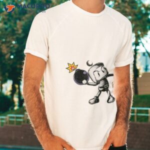 bombing comic art bomberman shirt tshirt