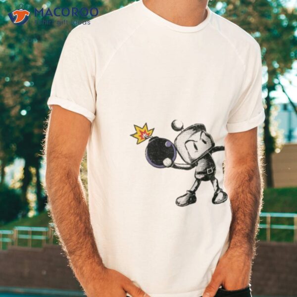 Bombing Comic Art Bomberman Shirt