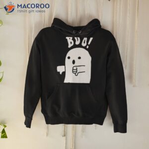 boo ghost dislike shirt hoodie