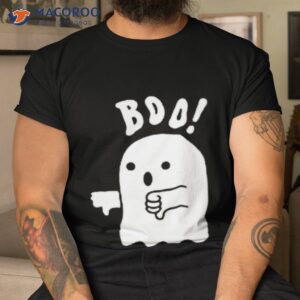 boo ghost dislike shirt tshirt