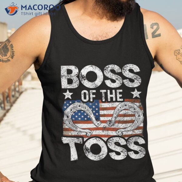 Boss Of The Toss Horseshoe Pitcher Shirt