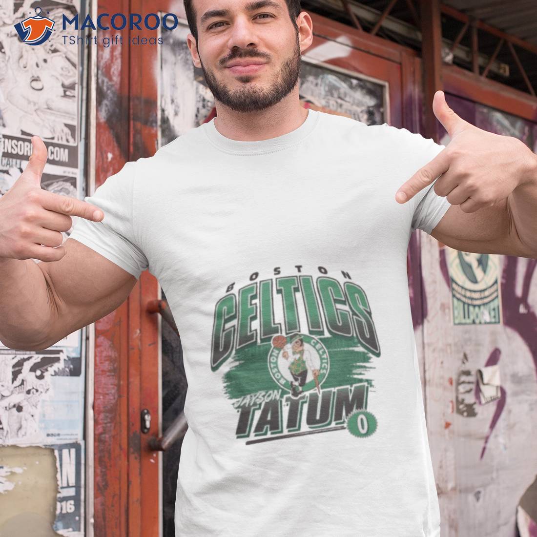 T-shirt Jayson Tatum Boston Celtics Team, NBA T-shirts Shop.