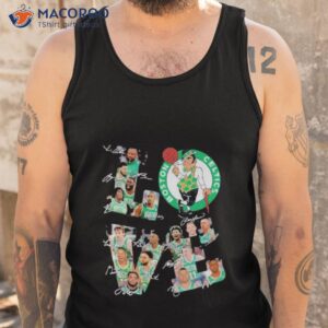 boston celtics players love fans 2023 signatures shirt tank top