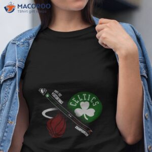 boston celtics vs miami heat 2023 nba playoffs eastern conference finals matchup shirt tshirt