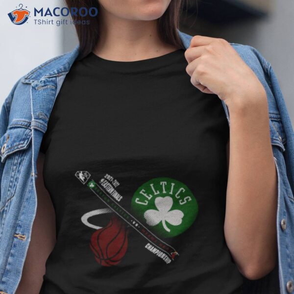 Boston Celtics Vs. Miami Heat 2023 Nba Playoffs Eastern Conference Finals Matchup Shirt