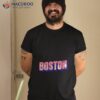 Boston City Sky Retro Logo Shirt