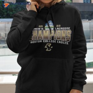 boston college eagles 2023 acc womens lacrosse tournament champions shirt hoodie